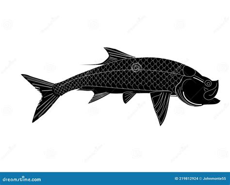 tarpon silhouette|tarpon fish silhouette images.